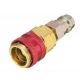 Low pressure to high pressure R134 adapter