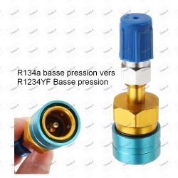 Adaptateur R134 basse pression vers haute pression