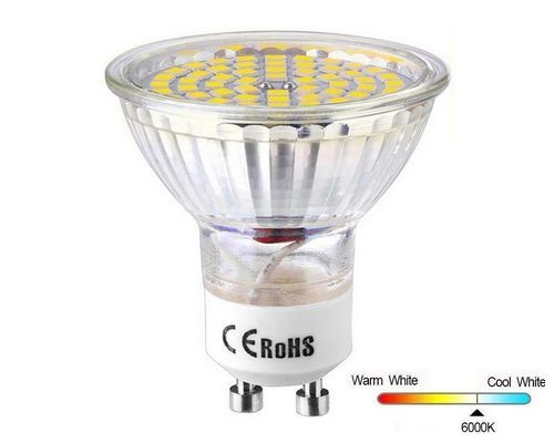 Bulb GU10 5W 60 Led hot white 4000K lamp GU10 5W 60 LED