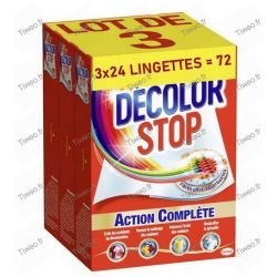 Décolor Stop lot de 72 lingettes