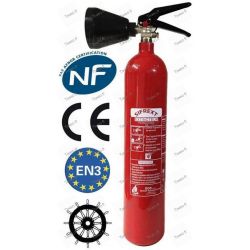 Extincteur dioxyde de carbone (CO2) 2kg