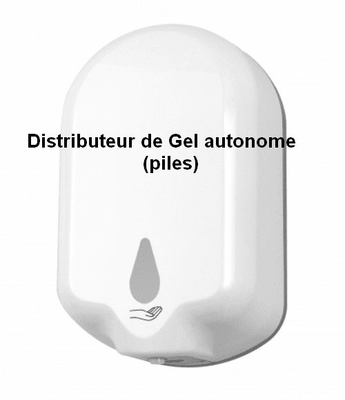 Dispensador automático de gel hidroalcohólico