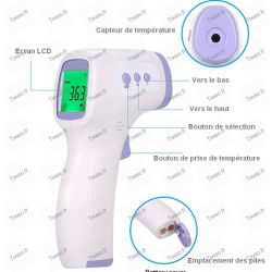 Medical thermometer Corp or object Infra Red