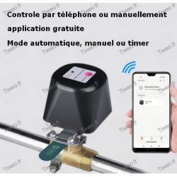 Vanne robinet wifi intelligent, arrosage automatique