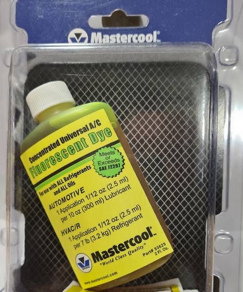 Mastercool 53625 universal air conditioning dye