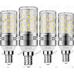 Ampoule LED E14 12W 6000k de type Maïs