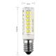 Ampoule LED E14 12W de type Maïs