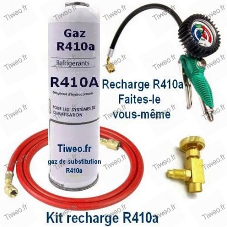 Kit recharge R410a avec manomètre