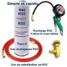 Kit recharge R32 avec manomètre