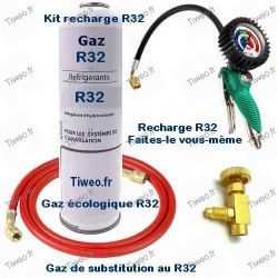 Kit recharge R410a avec manomètre