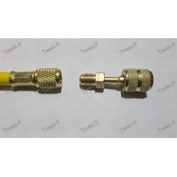 Adaptador R410a, adaptador R32 para manguera de aire acondicionado