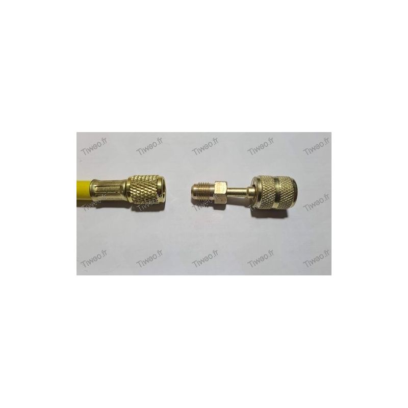 2x R410A Klimaanlagen-Schlauchadapter – Für R410 Produktbild-Vorschau 4