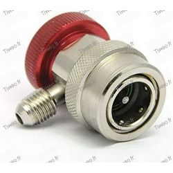 Quick coupling air conditioning R134a High pressure