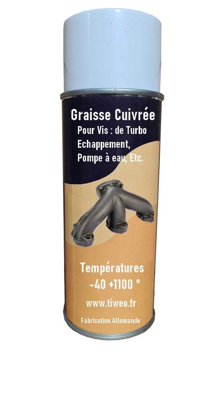 Graisse cuivrée haute température de -40 à +1100 degrés