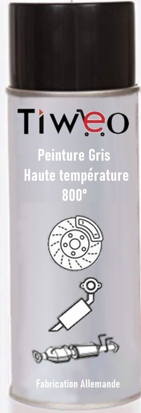 Hochtemperatur-Farbe Grau 800°