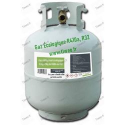 Substitute gas R410a 11kg, Gas R32 of ecological substitution