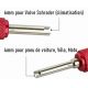 Outils pour obus et valves de climatisation et pneu