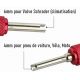 Outils pour obus et valves de climatisation et pneu