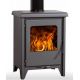 Ecodesign 2022 wood stove with 7.4kw oven