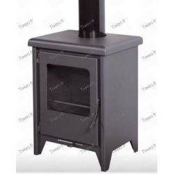 Stufa a legna Ecodesign 2022 con forno da 7,4 kw