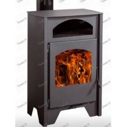 Wood stove with hot plate Ecodesign 2022