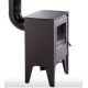 Wood stove with hot plate Ecodesign 2022