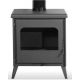 Wood stove 8 kw with oven thermometer and storage log EcoDesign 2022