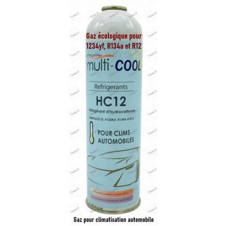 Gas for air conditioning r134a, 1234yf R12