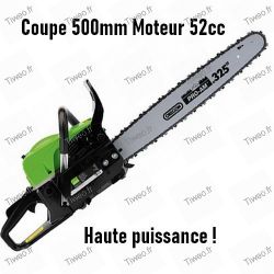 Gasoline chainsaw 500mm, 52cc