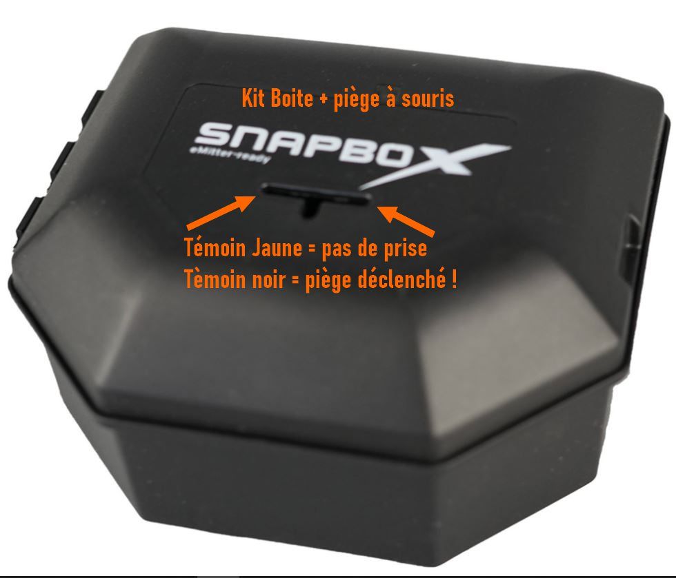 Piège à souris avec boite de sécurité SnapBox