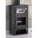 10kW angle wood stove double combustion Ecodesign 2022