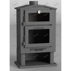 Wood Stove with Thermometer Oven and Bonfire Ecodesign 2022