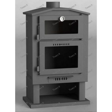 Wood stove with integrated oven Ecodesign Standard 2022