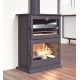 Wood Stove with Thermometer Oven and Bonfire Ecodesign 2022