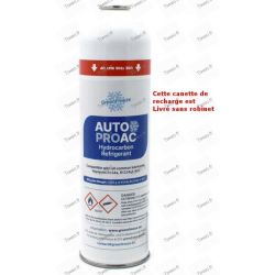 Recarga de gas de aire acondicionado con válvula para R134, R1334yf y R12