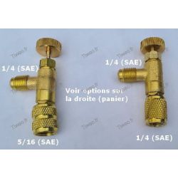 Válvula de serviço de ar condicionado R32, R410, R134, R407, R22