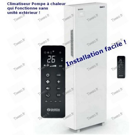 Climatizzatore a gas R32 senza unità esterna e WiFi
